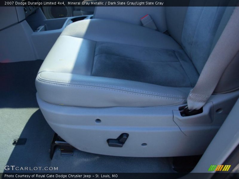 Mineral Gray Metallic / Dark Slate Gray/Light Slate Gray 2007 Dodge Durango Limited 4x4
