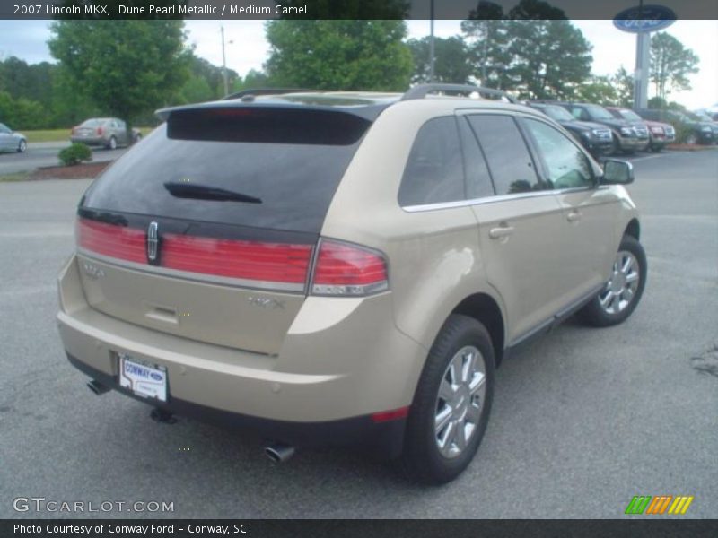 Dune Pearl Metallic / Medium Camel 2007 Lincoln MKX