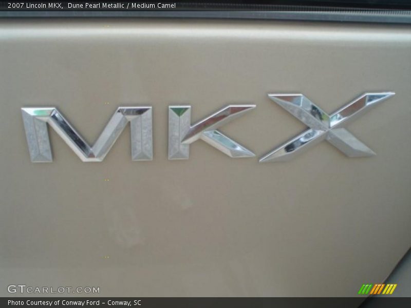 Dune Pearl Metallic / Medium Camel 2007 Lincoln MKX