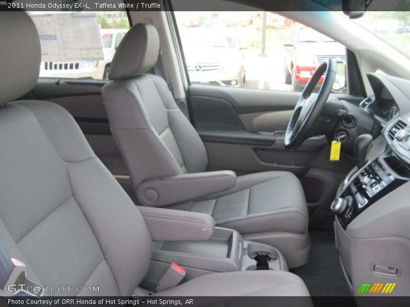 Taffeta White / Truffle 2011 Honda Odyssey EX-L