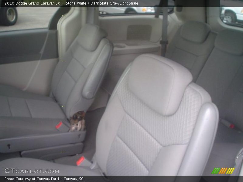 Stone White / Dark Slate Gray/Light Shale 2010 Dodge Grand Caravan SXT