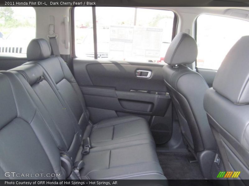 Dark Cherry Pearl / Black 2011 Honda Pilot EX-L