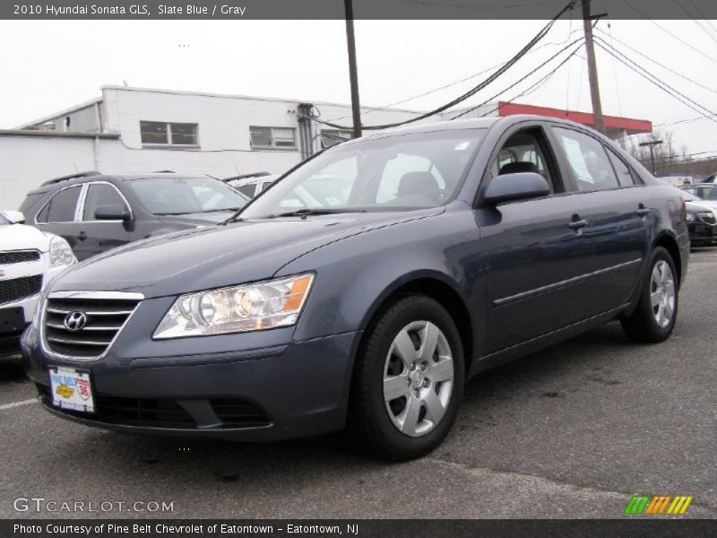 Slate Blue / Gray 2010 Hyundai Sonata GLS