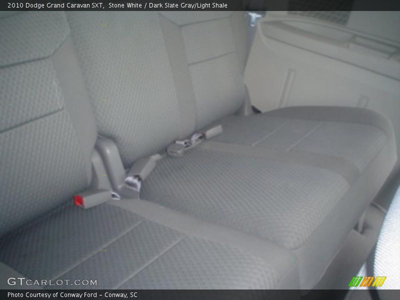 Stone White / Dark Slate Gray/Light Shale 2010 Dodge Grand Caravan SXT