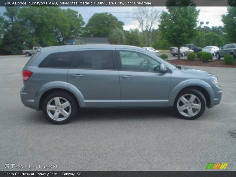 Silver Steel Metallic / Dark Slate Gray/Light Graystone 2009 Dodge Journey SXT AWD