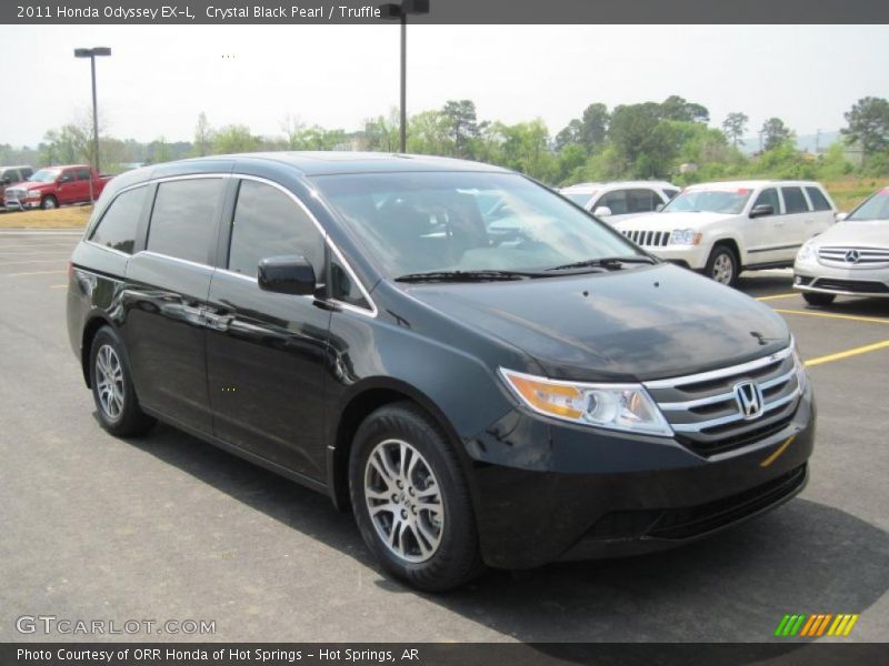 Crystal Black Pearl / Truffle 2011 Honda Odyssey EX-L