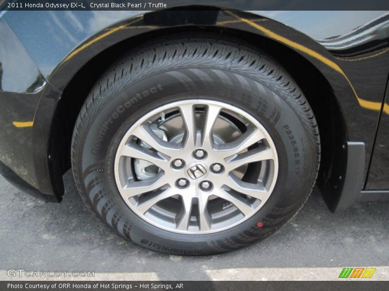Crystal Black Pearl / Truffle 2011 Honda Odyssey EX-L