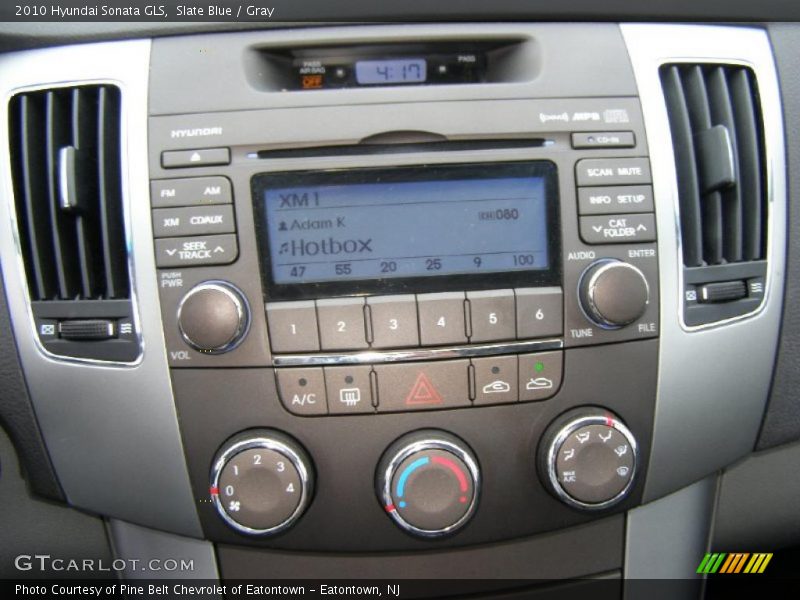 Slate Blue / Gray 2010 Hyundai Sonata GLS