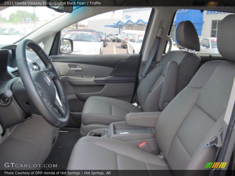 Crystal Black Pearl / Truffle 2011 Honda Odyssey EX-L