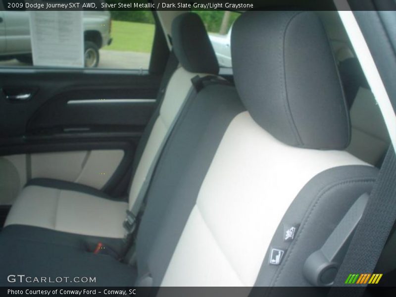 Silver Steel Metallic / Dark Slate Gray/Light Graystone 2009 Dodge Journey SXT AWD