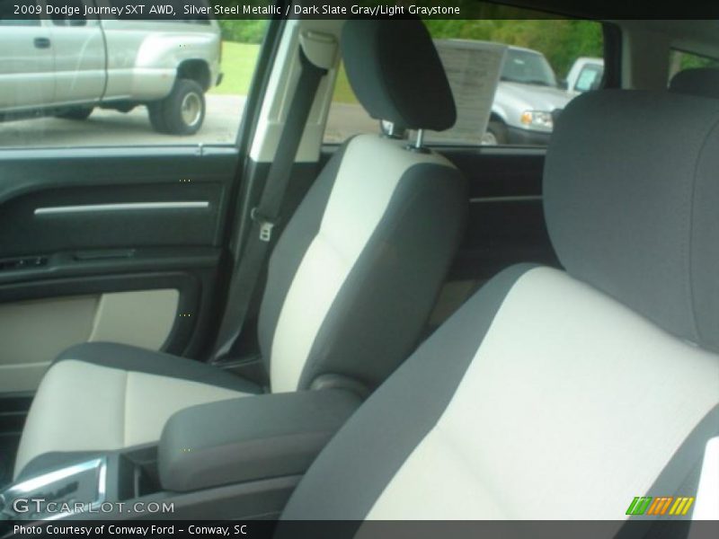 Silver Steel Metallic / Dark Slate Gray/Light Graystone 2009 Dodge Journey SXT AWD