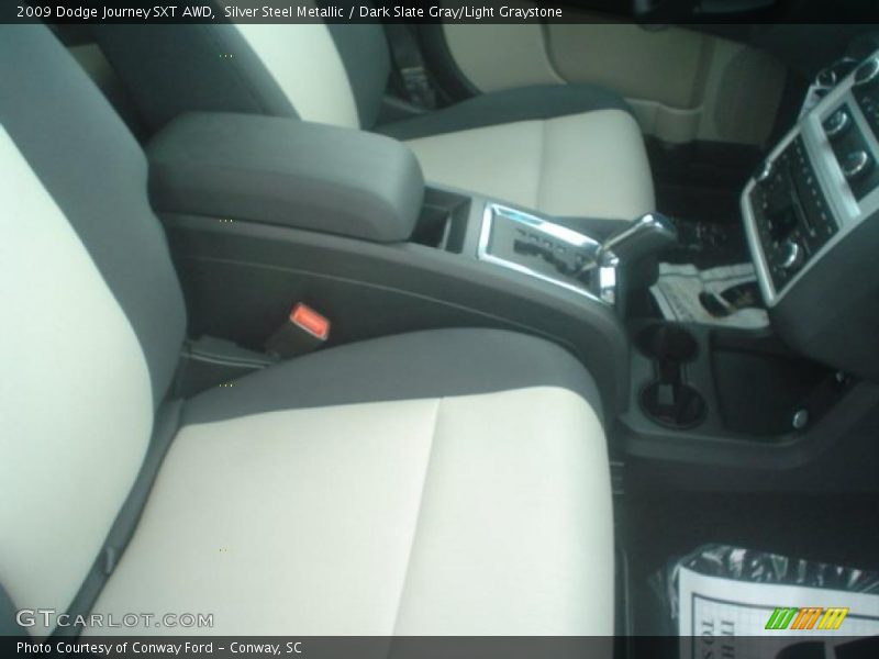 Silver Steel Metallic / Dark Slate Gray/Light Graystone 2009 Dodge Journey SXT AWD