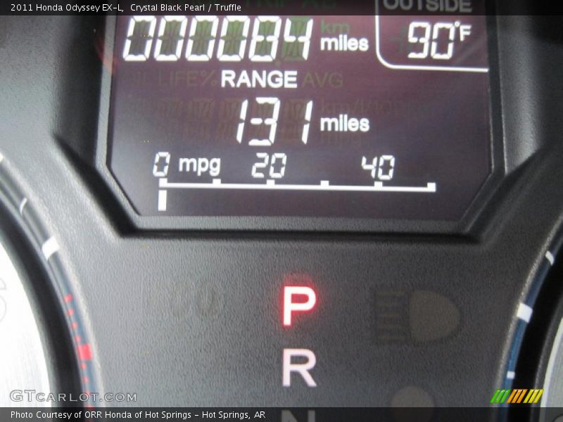 Crystal Black Pearl / Truffle 2011 Honda Odyssey EX-L