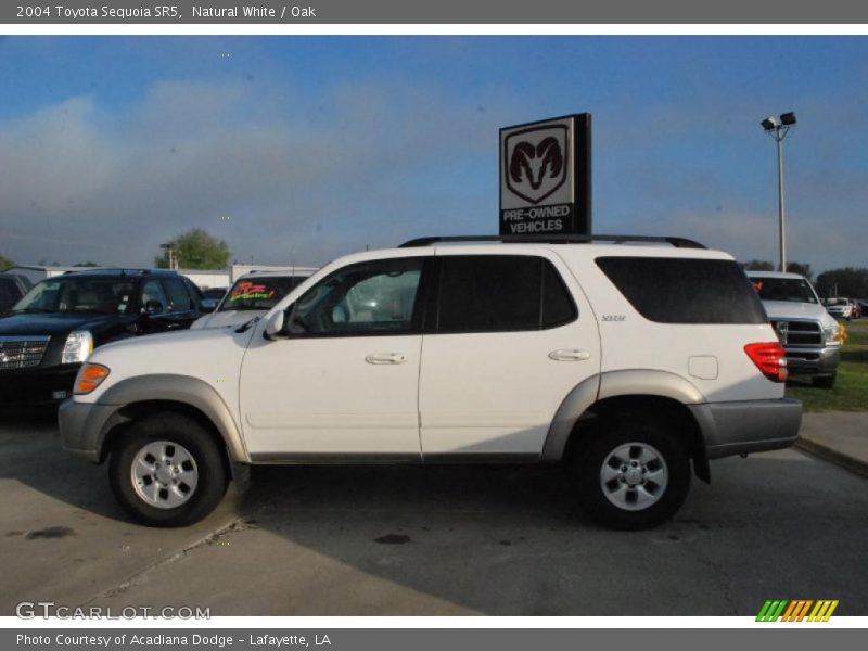 Natural White / Oak 2004 Toyota Sequoia SR5