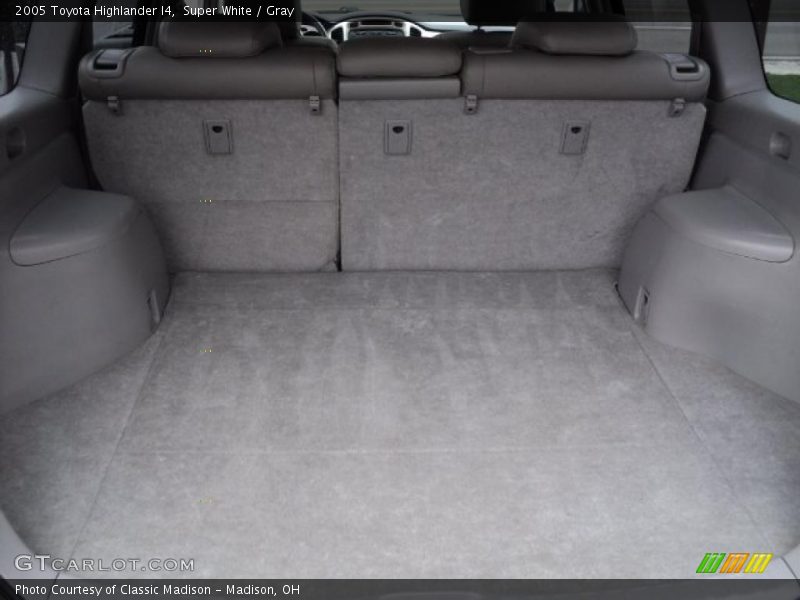 Super White / Gray 2005 Toyota Highlander I4