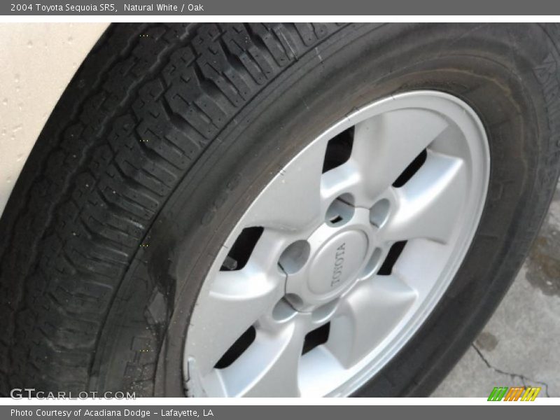 Natural White / Oak 2004 Toyota Sequoia SR5