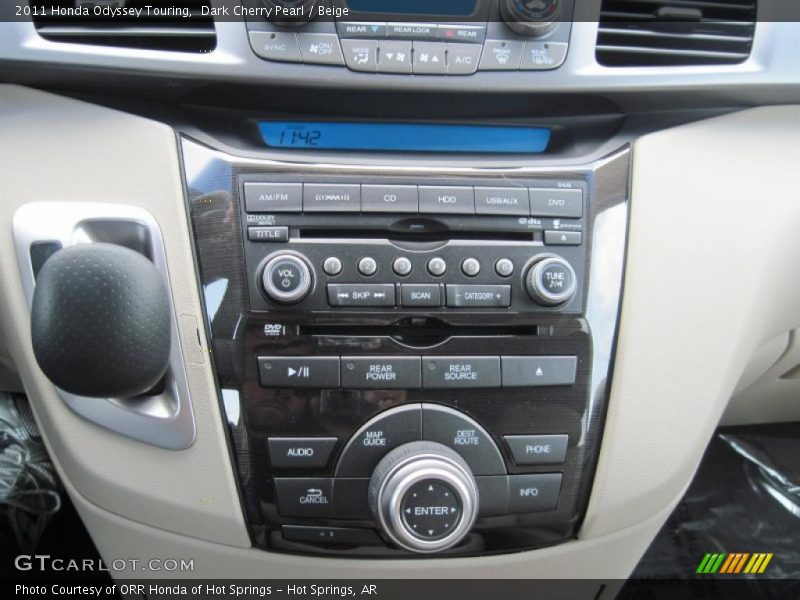 Controls of 2011 Odyssey Touring
