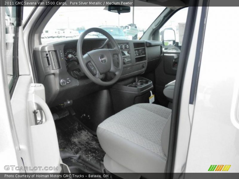 Pure Silver Metallic / Medium Pewter 2011 GMC Savana Van 1500 Cargo