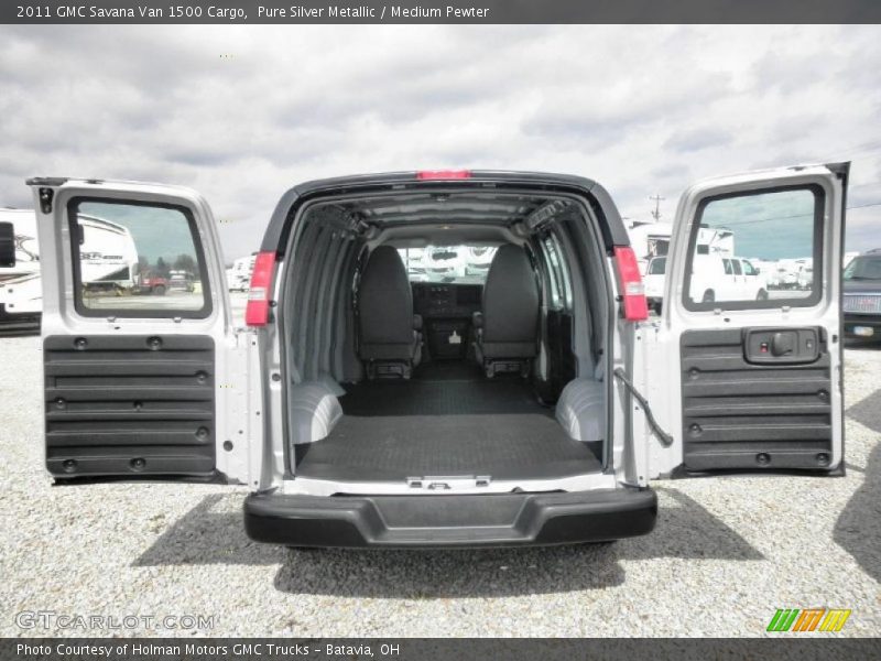 Pure Silver Metallic / Medium Pewter 2011 GMC Savana Van 1500 Cargo