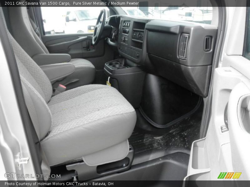 Pure Silver Metallic / Medium Pewter 2011 GMC Savana Van 1500 Cargo