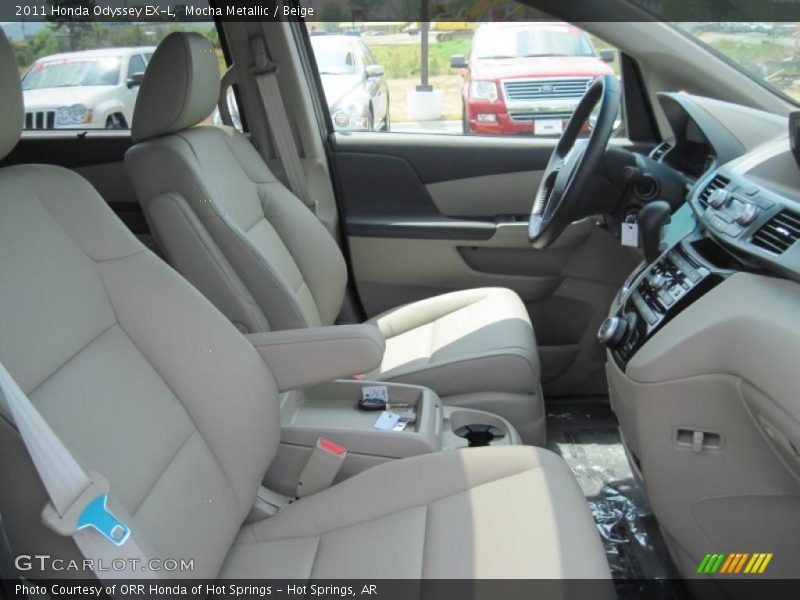  2011 Odyssey EX-L Beige Interior