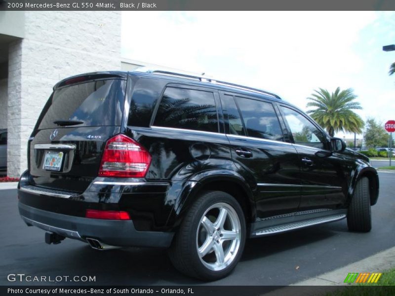 Black / Black 2009 Mercedes-Benz GL 550 4Matic