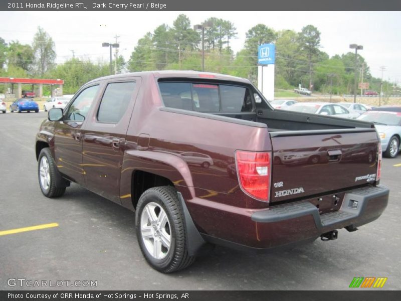  2011 Ridgeline RTL Dark Cherry Pearl