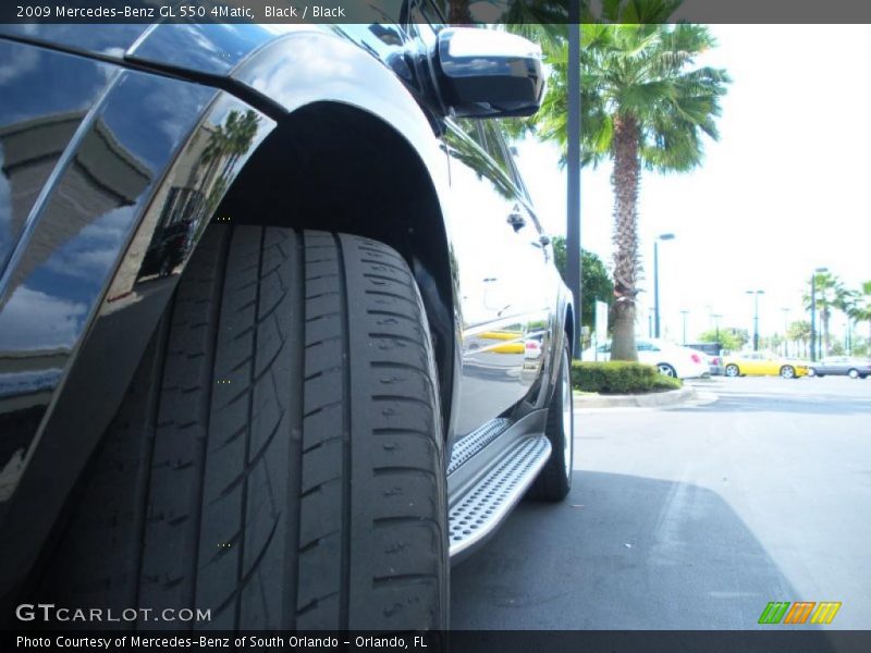 Black / Black 2009 Mercedes-Benz GL 550 4Matic