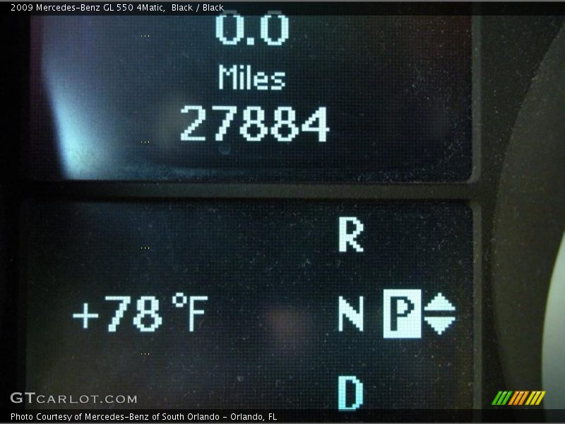 Black / Black 2009 Mercedes-Benz GL 550 4Matic