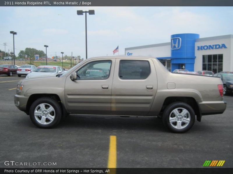 Mocha Metallic / Beige 2011 Honda Ridgeline RTL