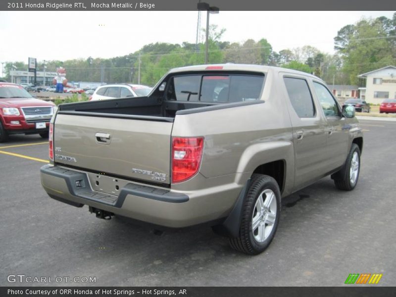 Mocha Metallic / Beige 2011 Honda Ridgeline RTL