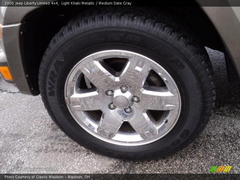 Light Khaki Metallic / Medium Slate Gray 2005 Jeep Liberty Limited 4x4