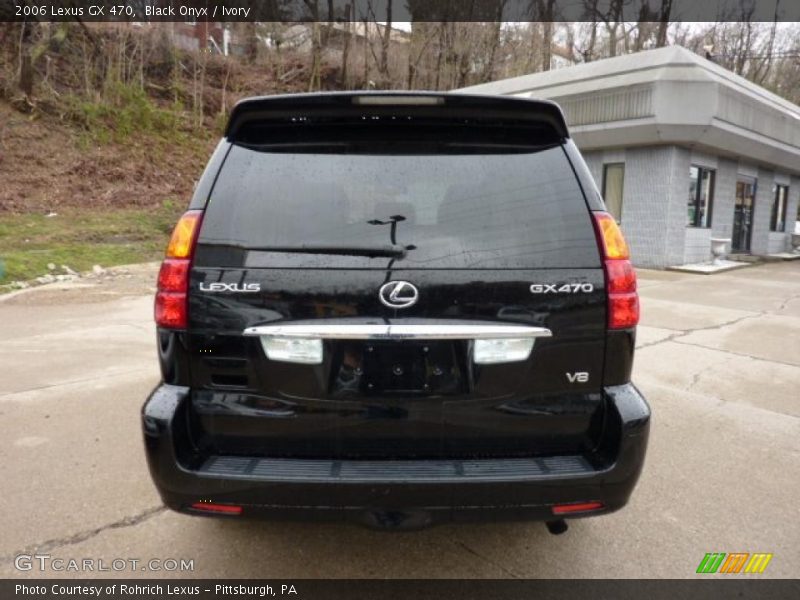 Black Onyx / Ivory 2006 Lexus GX 470