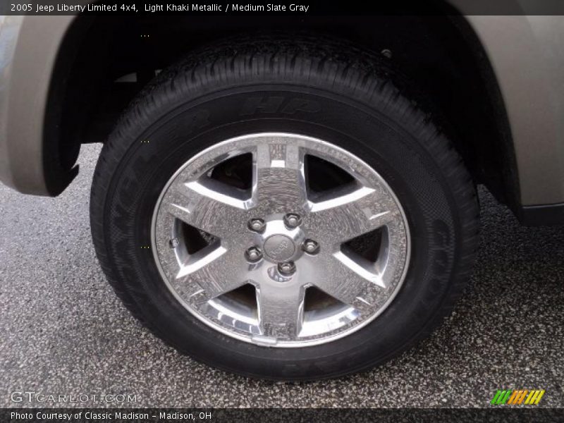 Light Khaki Metallic / Medium Slate Gray 2005 Jeep Liberty Limited 4x4