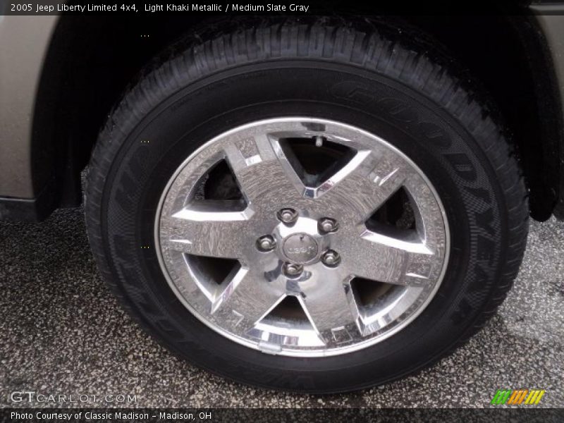 Light Khaki Metallic / Medium Slate Gray 2005 Jeep Liberty Limited 4x4