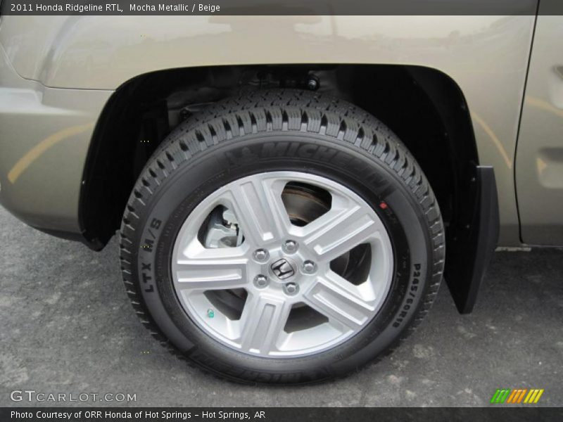 Mocha Metallic / Beige 2011 Honda Ridgeline RTL