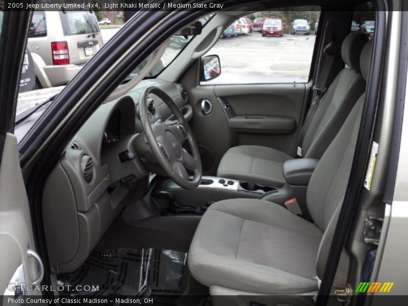Light Khaki Metallic / Medium Slate Gray 2005 Jeep Liberty Limited 4x4