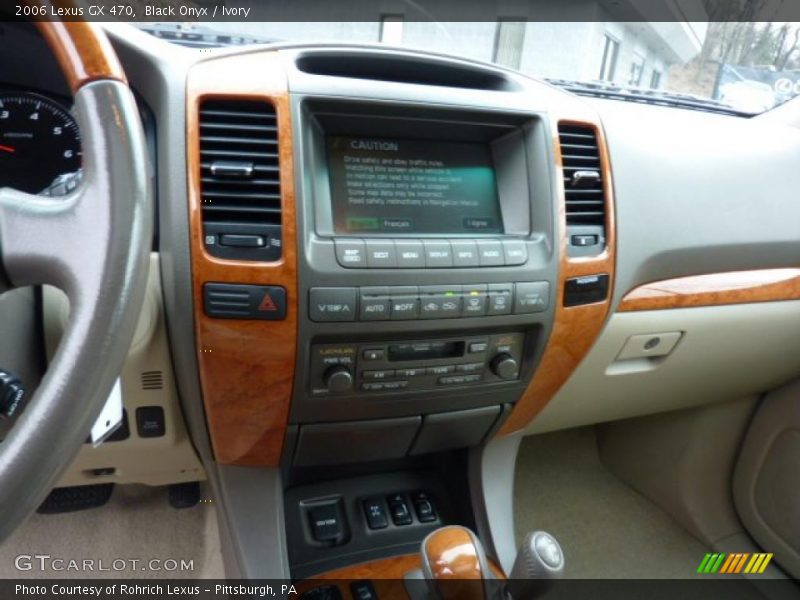 Black Onyx / Ivory 2006 Lexus GX 470