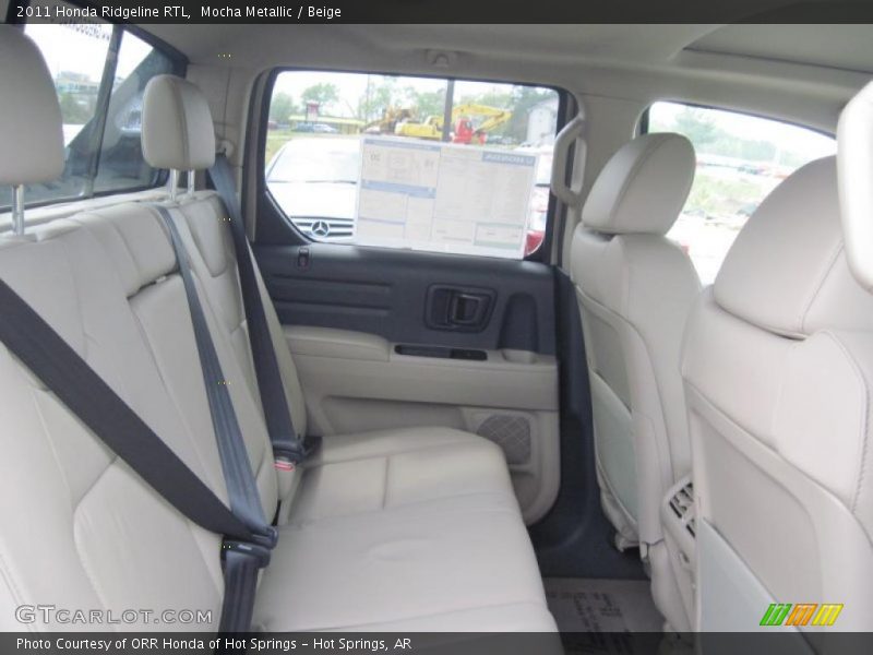 Mocha Metallic / Beige 2011 Honda Ridgeline RTL