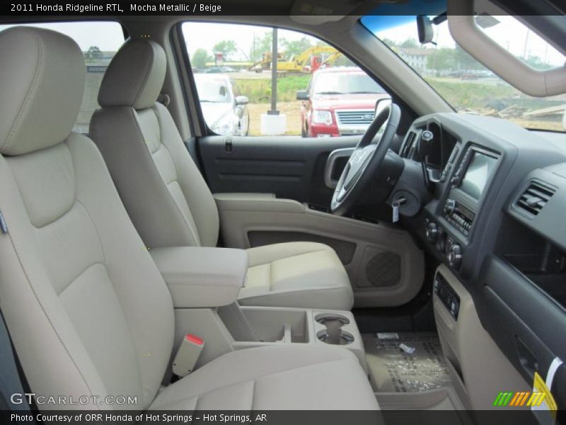 Mocha Metallic / Beige 2011 Honda Ridgeline RTL