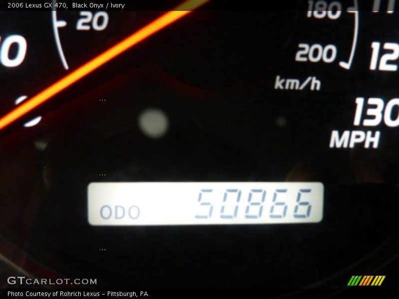 Black Onyx / Ivory 2006 Lexus GX 470