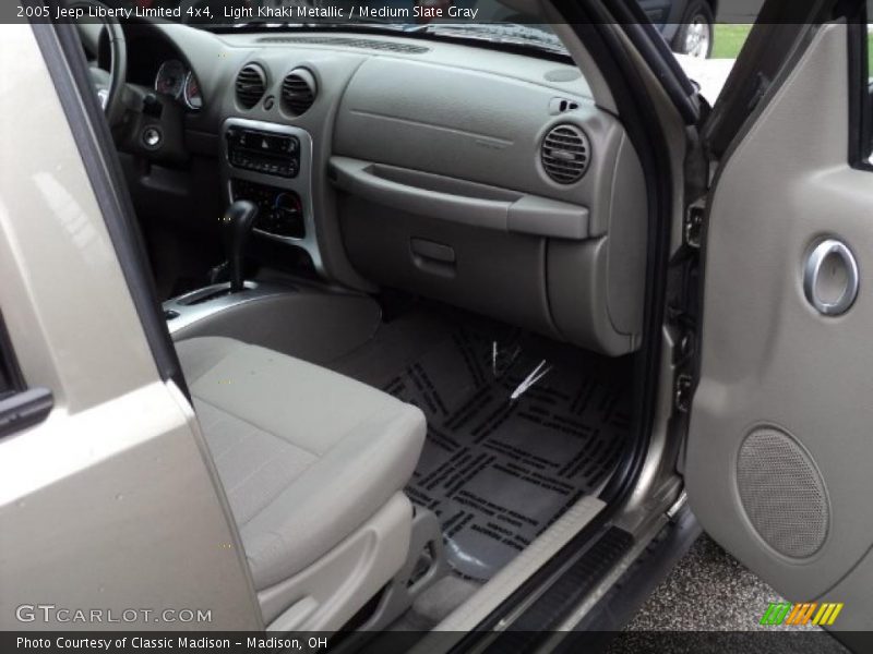 Light Khaki Metallic / Medium Slate Gray 2005 Jeep Liberty Limited 4x4