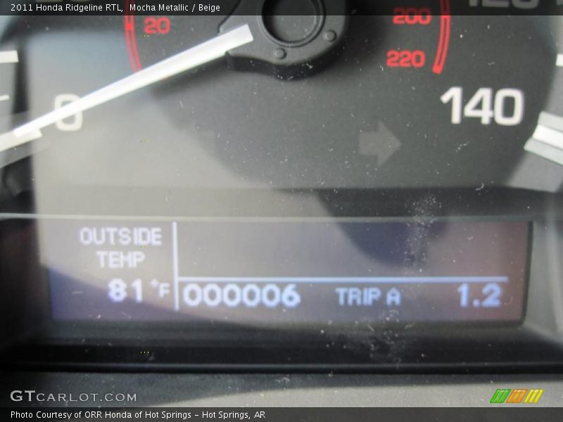 Mocha Metallic / Beige 2011 Honda Ridgeline RTL