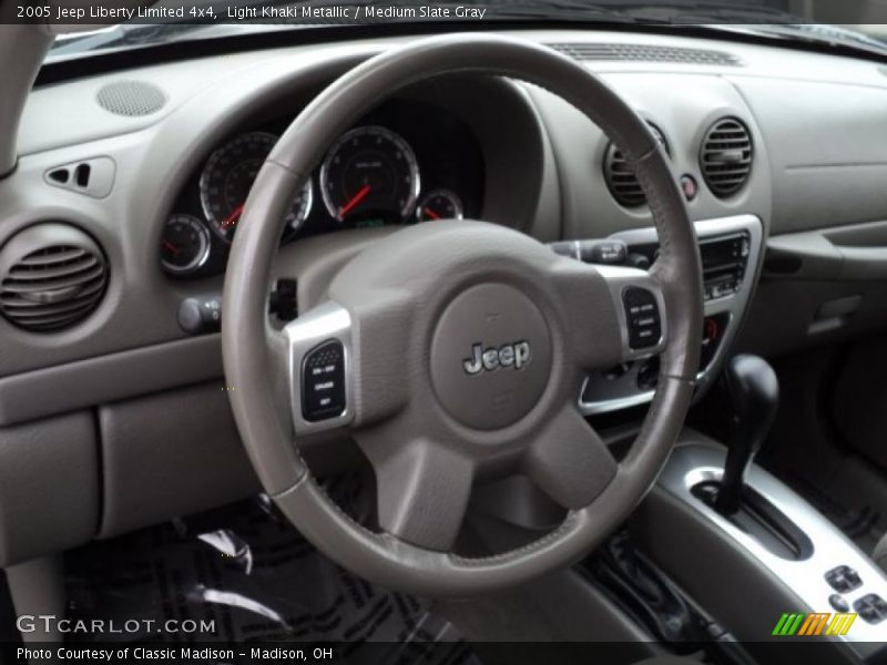 Light Khaki Metallic / Medium Slate Gray 2005 Jeep Liberty Limited 4x4