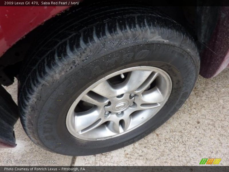 Salsa Red Pearl / Ivory 2009 Lexus GX 470