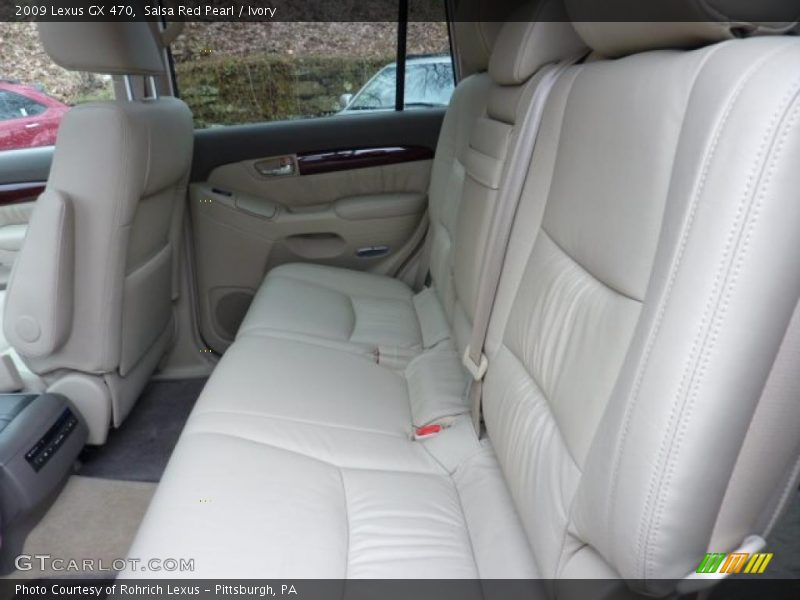 Salsa Red Pearl / Ivory 2009 Lexus GX 470