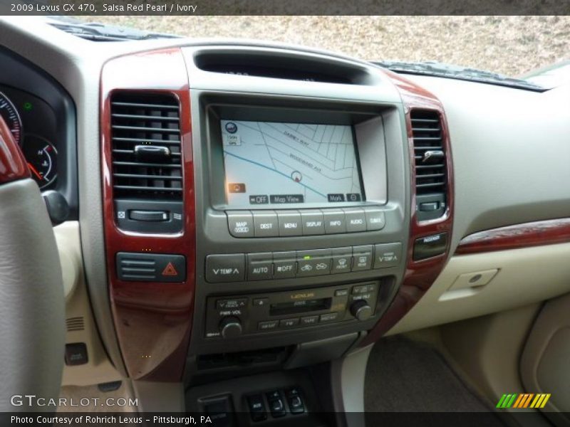Salsa Red Pearl / Ivory 2009 Lexus GX 470