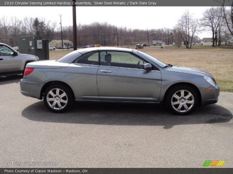 2010 Sebring Limited Hardtop Convertible Silver Steel Metallic