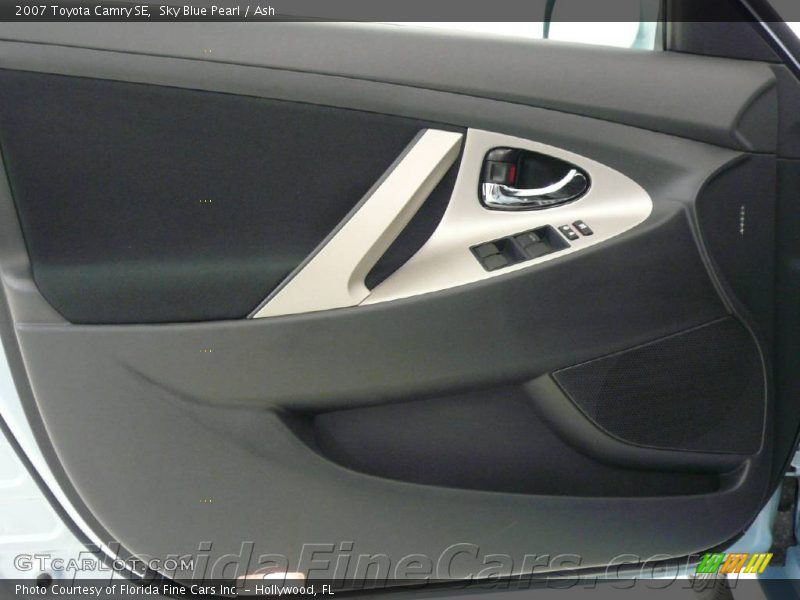 Sky Blue Pearl / Ash 2007 Toyota Camry SE