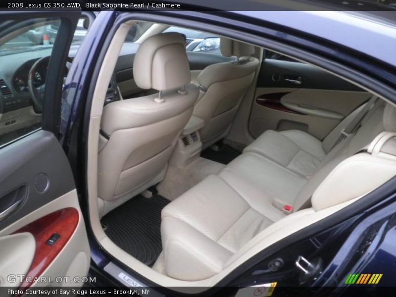 Black Sapphire Pearl / Cashmere 2008 Lexus GS 350 AWD